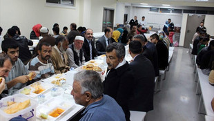 Aşkale Geri Gönderme Merkezinde Kardeşlik Sofrası