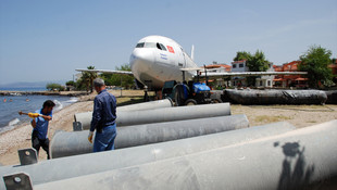 Aydın'da batırılması planlanan dev uçak