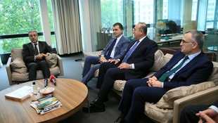 Bakanlardan AK Parti Brüksel Temsilciliği ziyareti