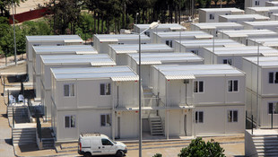 Bayırbucak Türkmenlerine konteyner kent kurma çalışmaları