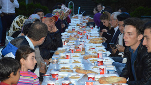 Bilecik'te askıda iftar uygulaması