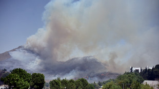 GÜNCELLEME - Bodrum'da makilik alanda yangın
