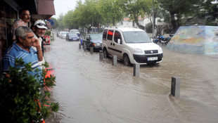 Çanakkale'de kuvvetli yağış