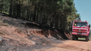 Çatalca'da orman yangını