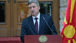 Çek Cumhuriyeti Cumhurbaşkanı Zeman, Makedonya'da