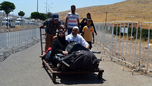 Cilvegözü Sınır Kapısında bayram yoğunluğu