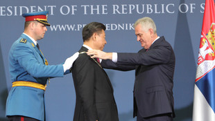 Çin Devlet Başkanı Şi Sırbistan'da