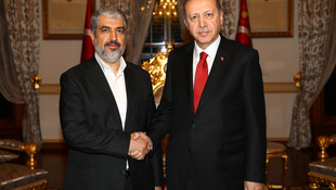 Cumhurbaşkanı Erdoğan Meşal'i kabul etti