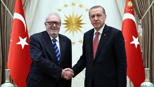 Cumhurbaşkanı Erdoğan'ın kabulü