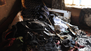 Denizli'de ev yangını: 1 ölü