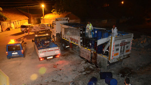 Dereye kimyasal madde boşaltan şüpheli yakalandı