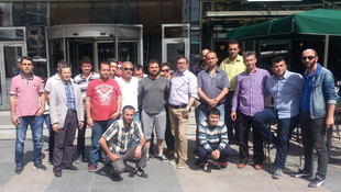 Dolandırıcılık mağduru engellilerden sessiz eylem