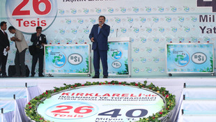 DSİ Tesisleri Toplu Temel Atma ve Açılış Töreni