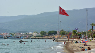 Edremit Körfezi'nde sıcak hava