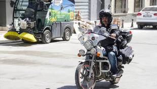 Engelliler için motosikletiyle Türkiye'yi dolaşıyor