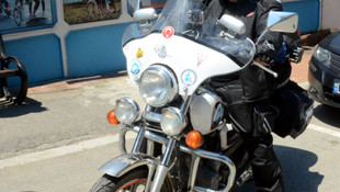 Engelliler için motosikletiyle Türkiye'yi dolaşıyor