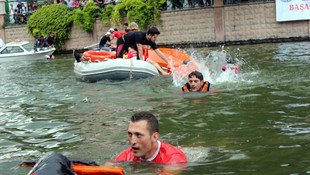 Eskişehir'de dragon yarışlarında kaza