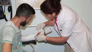 Et yiyen bakteriye maruz kalan hasta