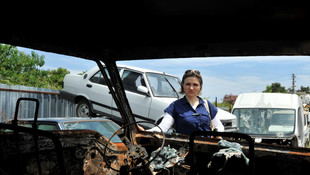 Evlilik teklifini reddeden kadının aracını yaktığı iddiası