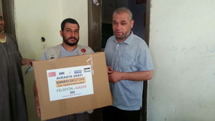 Filistin'e ramazan yardımı