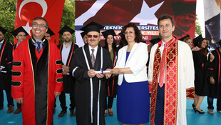 Gebze Teknik Üniversitesinde mezuniyet töreni