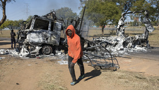 Güney Afrika'daki protestolar