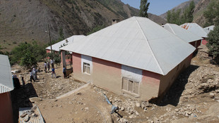 Hakkari'deki sağanak