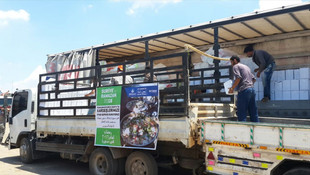 Halep'e ramazan yardımı