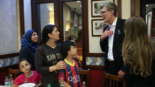 Hollanda Başkonsolosluğundan sığınmacılara iftar