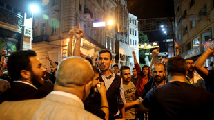 İstanbul'da Rusya protestosu