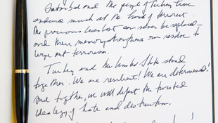 Atatürk Havalimanındaki terör saldırısından sonra taziye mesajı