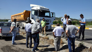Kamyonun çarptığı kişi öldü