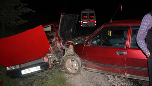 Kastamonu'da iki otomobil çarpıştı: 9 yaralı