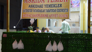 Kilis'te askıda yemek uygulaması başlatıldı