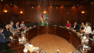 Kışanak'ın IKBY ziyareti