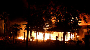 Kocaeli'de iş yeri yangını