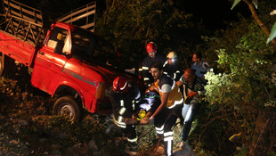 Kocaeli'de kamyonet şarampole devrildi: 1 ölü