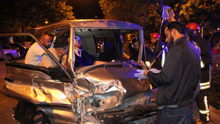 Konya'da trafik kazası: 1 yaralı