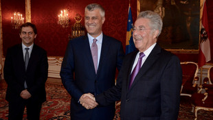 Kosova Cumhurbaşkanı Taçi'nin Viyana ziyareti