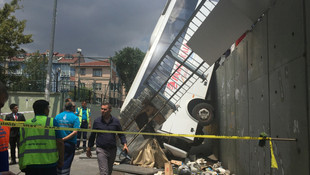 Küçükçekmece'de trafik kazası