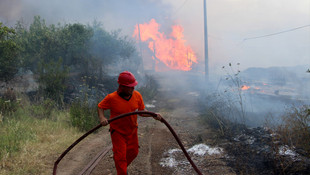 GÜNCELLEME - Kumluca'da orman yangını
