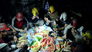 Maden ocağında sahur