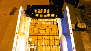 Malatya'da 82 kilo 606 gram eroin ele geçirildi