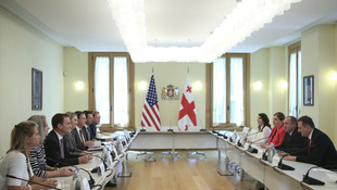 Margvelaşvili-Brink görüşmesi