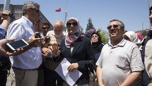 Meclis önünde eylem