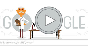 Googledan Karl Landsteiner için doodle