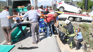 Muğla'da otomobil şarampole devrildi: 2 ölü
