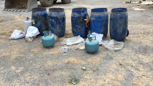 Muş'ta patlayıcı yüklü aracın ele geçirilmesi