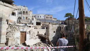 Nevşehir’de Suriyelilerin kaldığı ev çöktü: 10 yaralı