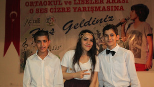 Öğrenciler O Ses Cizrede yarıştı